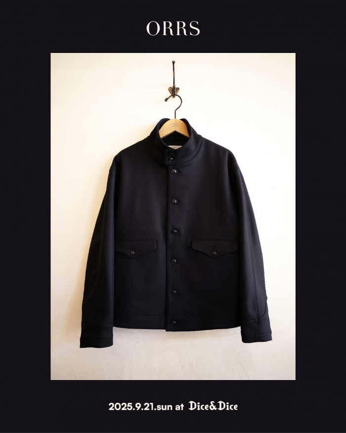 ORRS | Wool Melton Club Jacket launches