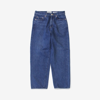 YAECA - WIDE STRAIGHT DENIM(13-13U) / BLUE