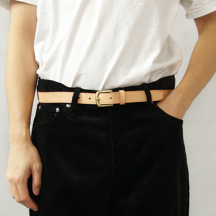 LEATHER BELT / BEIGE | SEVEN BY SEVEN(セブン バイ セブン