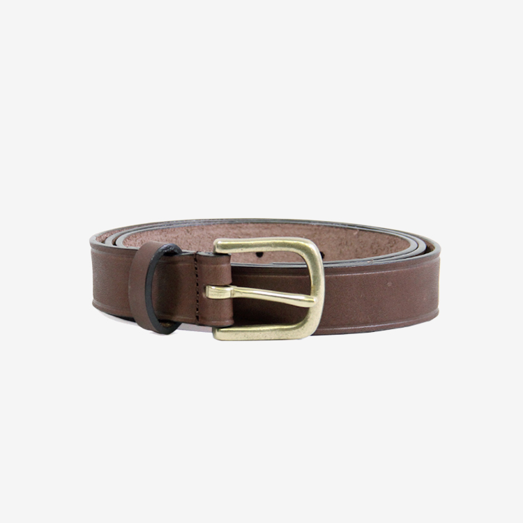 LEATHER BELT /BROWN | SEVEN BY SEVEN(セブン バイ セブン