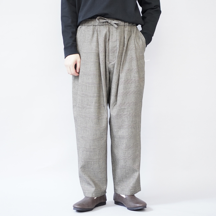 Tuck Pants Glen Check Seven By Seven セブン バイ セブン Bottoms パンツ デニム Dice Dice Online Store