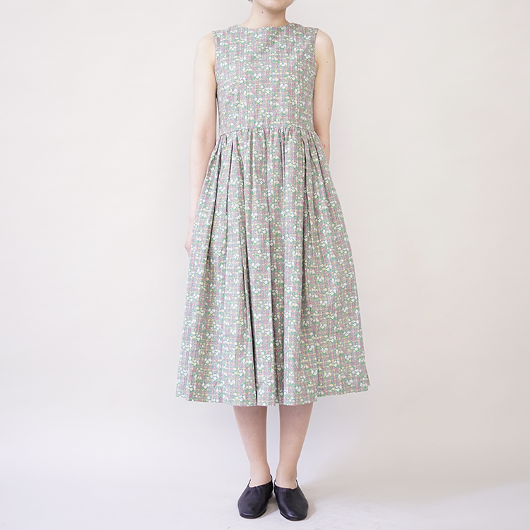 Tuck Dress S L Maria And Check Yaeca Write Women ヤエカ ライト ウーメン Onepiece Dice Dice Online Store