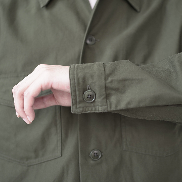 正規通販 yaeca shirts jacket olive Lサイズ - www