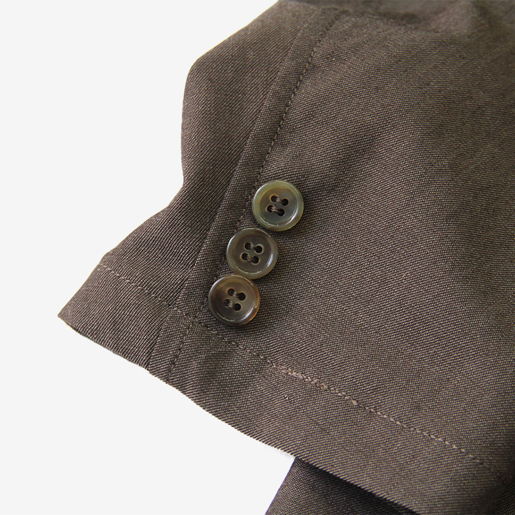 TAILORED JACKET - Wool crepe - / GREY | SEVEN BY SEVEN(セブン バイ