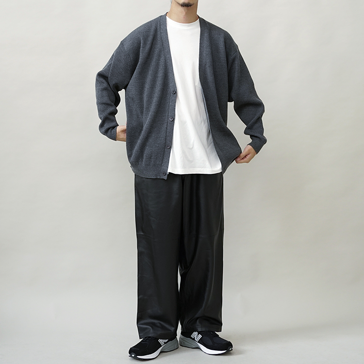 High Density Knit Cardigan / GREY | Graphpaper (MEN)(グラフ