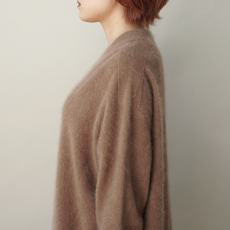 試着のみ 定価6 ATON CASHMERE WOOL CARDIGAN ショッピング値下 www.m