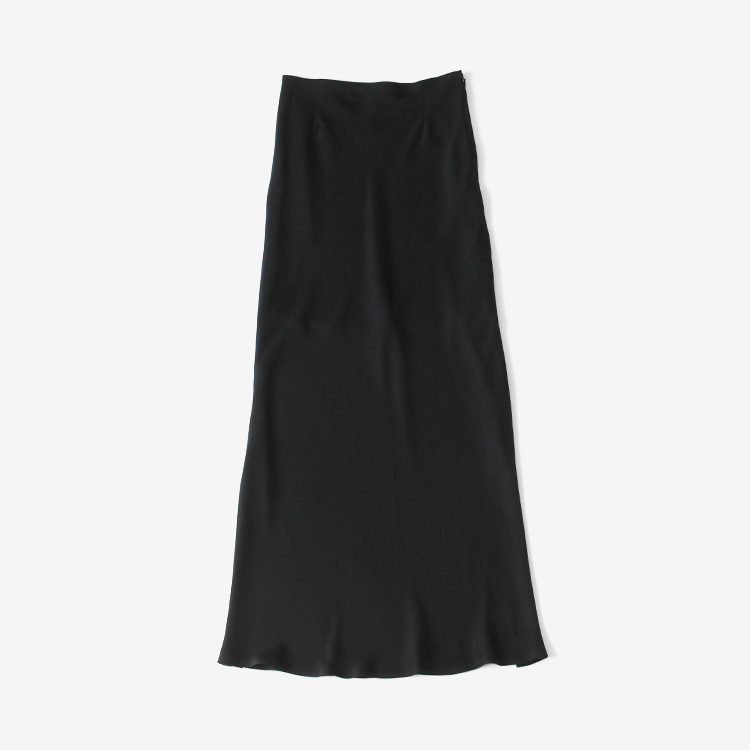 bilayer maxi skirts / black zoe-siegfried.com.ec