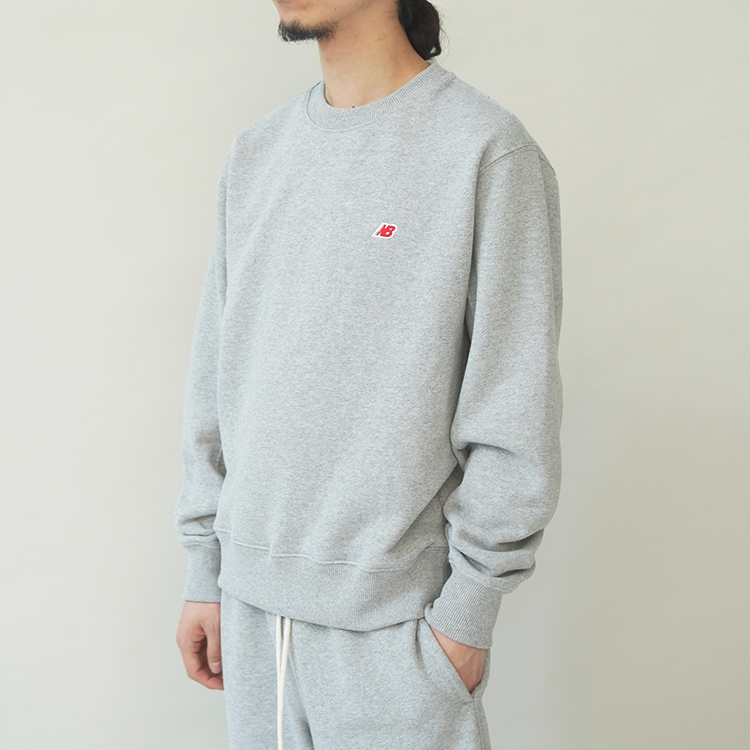 NB MADE Crew Sweat Shirt / AG(Athletic Grey) | NEW BALANCE