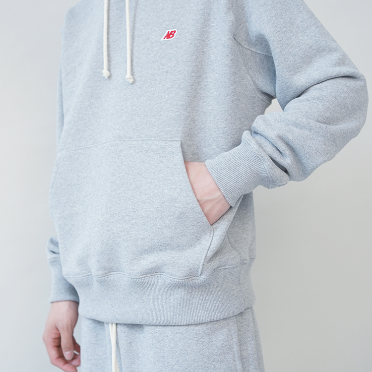 NB MADE Sweat Hoodie / AG(Athletic Grey) | NEW BALANCE