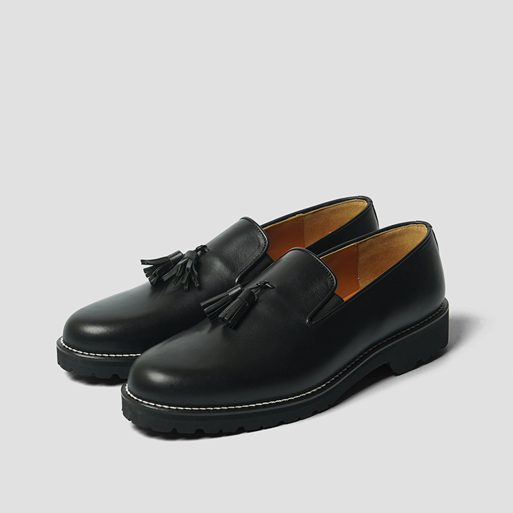 TUSSEL COCK SHOES / BLACK | Tomo & Co(トモ&シーオー) | SHOES