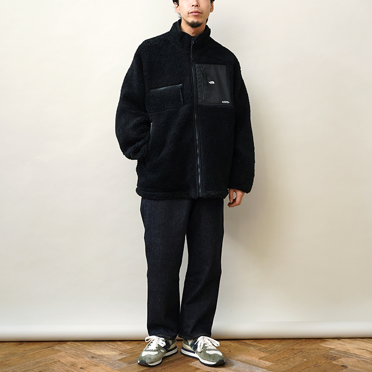 Wool Boa Fleece Field Jacket / BLACK | THE NORTH FACE PURPLE LABEL