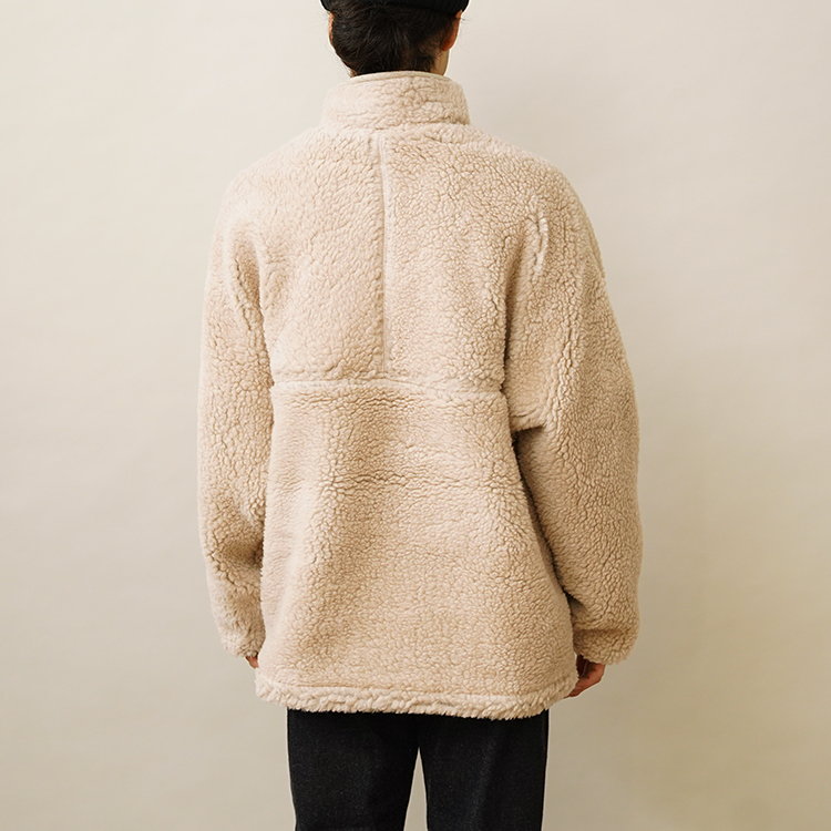 Wool Boa Fleece Field Jacket / BEIGE | THE NORTH FACE PURPLE LABEL