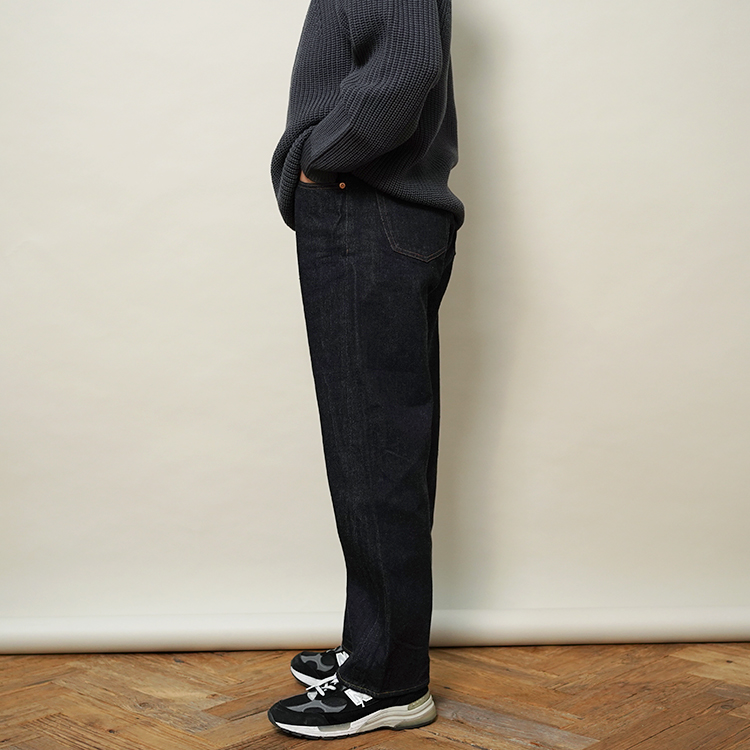 WIDE STRAIGHT DENIM(13-14W) | YAECA (MEN)(ヤエカ) | BOTTOMS(パンツ