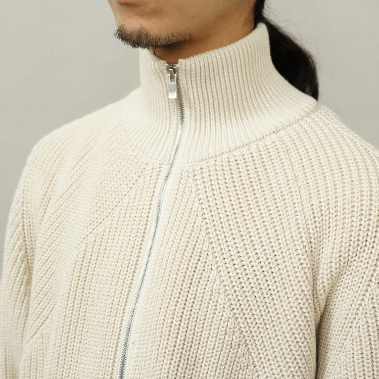 フローラル batoner SIGNATURE DRIVER'S KNIT Ivory - 通販 - www