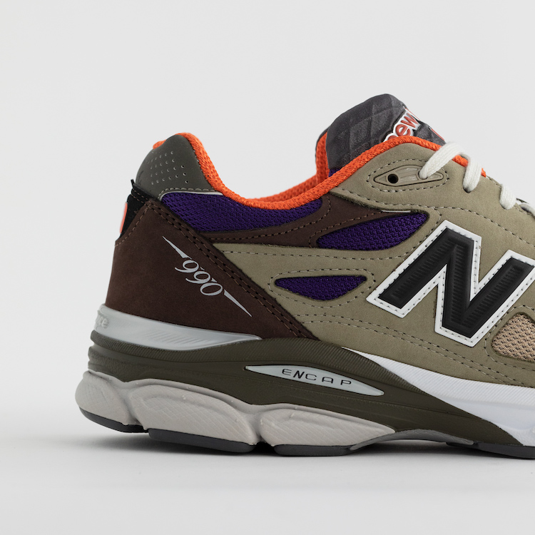 日本製・綿100% 【新品】New Balance 990V3 BT3ニューバランス990 24.5