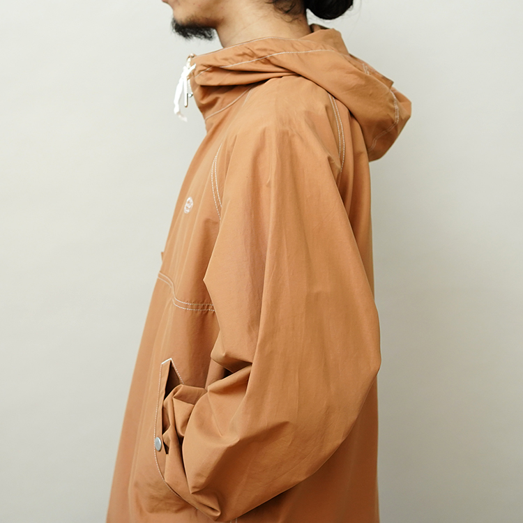 Snow Peak | Light Mountain Cloth Parka | Cadet Smock | Brown