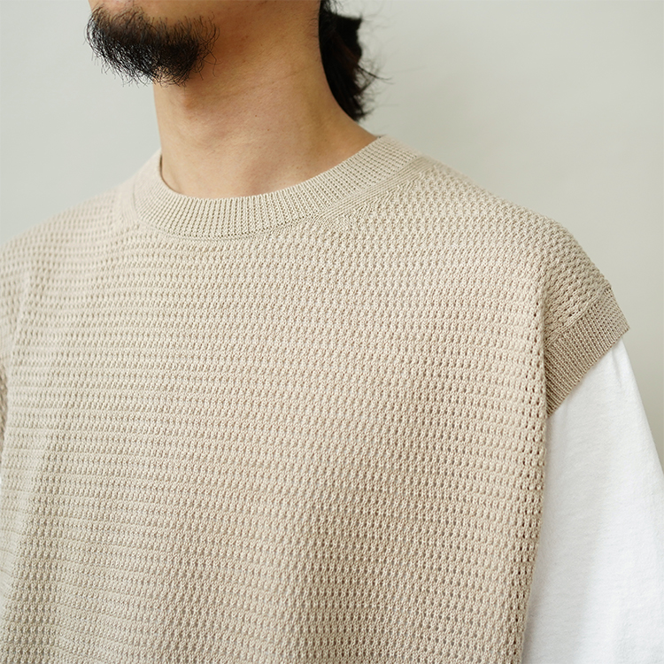 BATONER SUMMER KNIT CREW NECK-