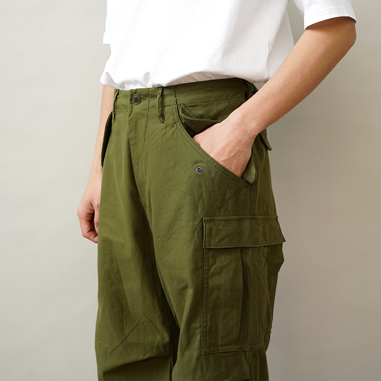 M-51 FIELD PANTS / OLIVE(SATIN) | YAECA (MEN)(ヤエカ) | BOTTOMS