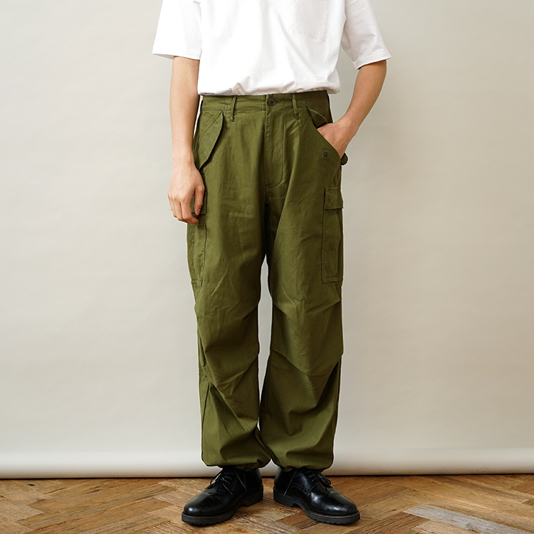 M-51 FIELD PANTS / OLIVE(SATIN) | YAECA (MEN)(ヤエカ