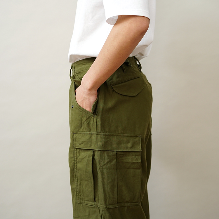 M-51 FIELD PANTS / OLIVE(SATIN) | YAECA (MEN)(ヤエカ