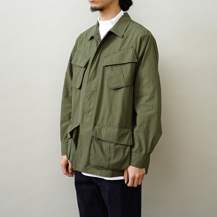 YAECA shirts jacket olive thu21 | multipixel.hu