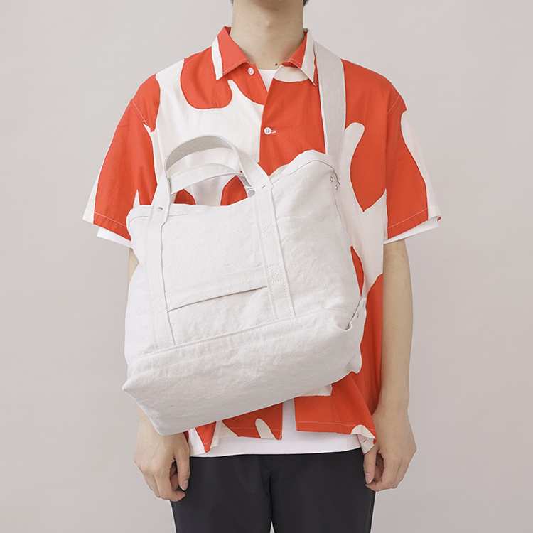 TOOL BAG MEDIUM / C/L NATURAL | YAECA (MEN)(ヤエカ) | BAGS