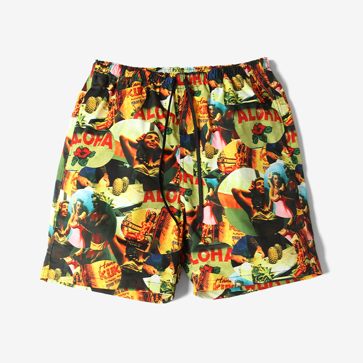 bonjour records Richardson Aloha Shorts