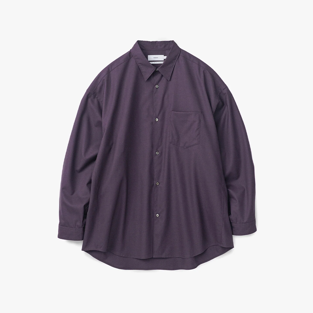 大人気】 1LDK SELECT - 完売品Broad Oversized Regular Collar Shirt