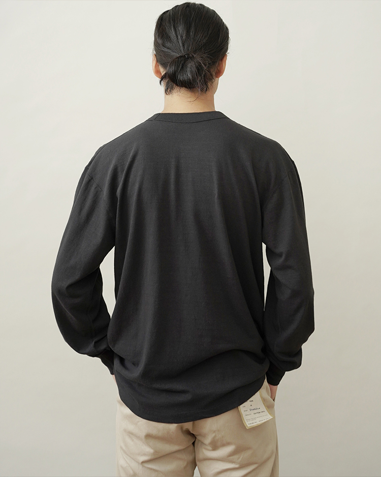 LONG SLEEVE TOP / INK BLACK | PHIGVEL(フィグベル) | T-SHIRTS