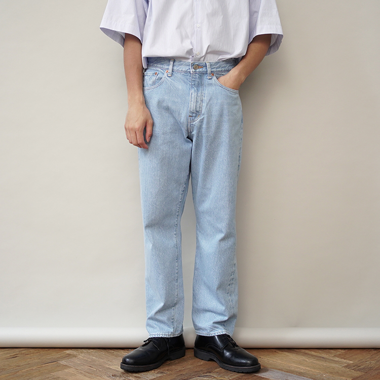 WIDE TAPERED DENIM(10-13U) | YAECA (MEN)(ヤエカ) | BOTTOMS(パンツ