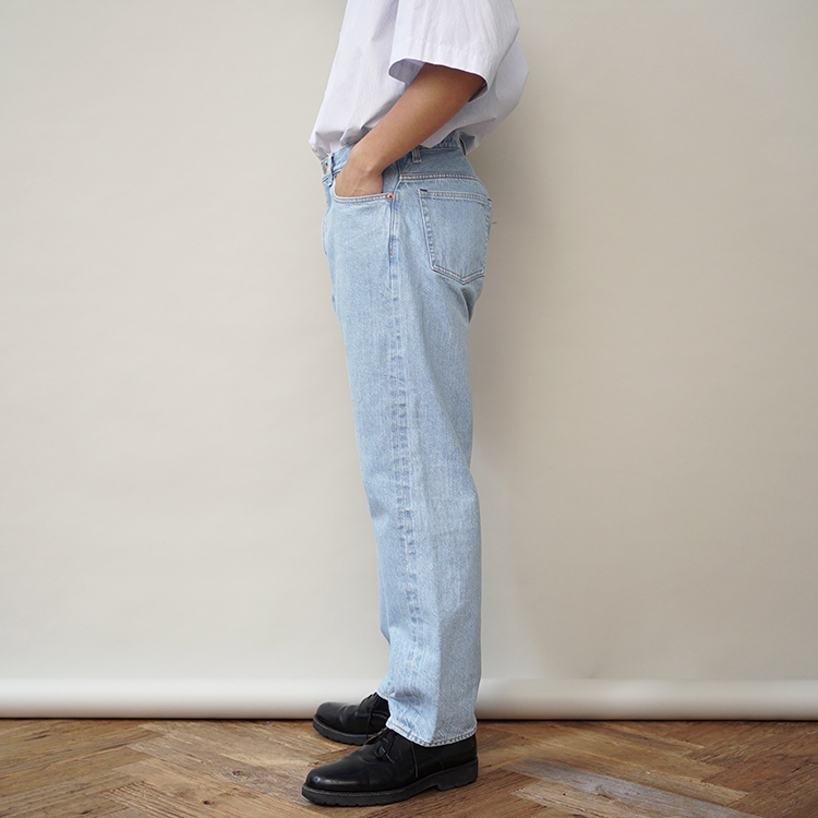 WIDE TAPERED DENIM(10-13U) | YAECA (MEN)(ヤエカ) | BOTTOMS(パンツ