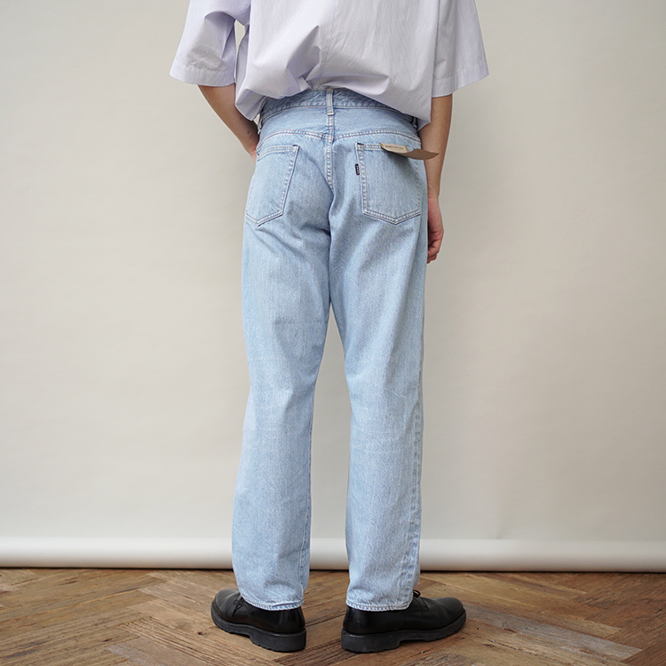 WIDE TAPERED DENIM(10-13U) | YAECA (MEN)(ヤエカ) | BOTTOMS(パンツ