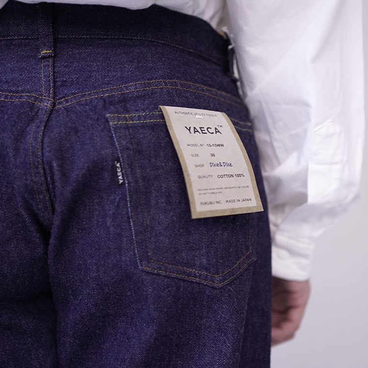 WIDE TAPERED DENIM(10-13WW) | YAECA (MEN)(ヤエカ) | BOTTOMS(パンツ