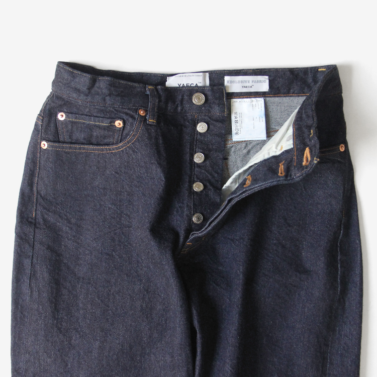 WIDE TAPERED DENIM(10-13W) | YAECA (MEN)(ヤエカ) | BOTTOMS(パンツ