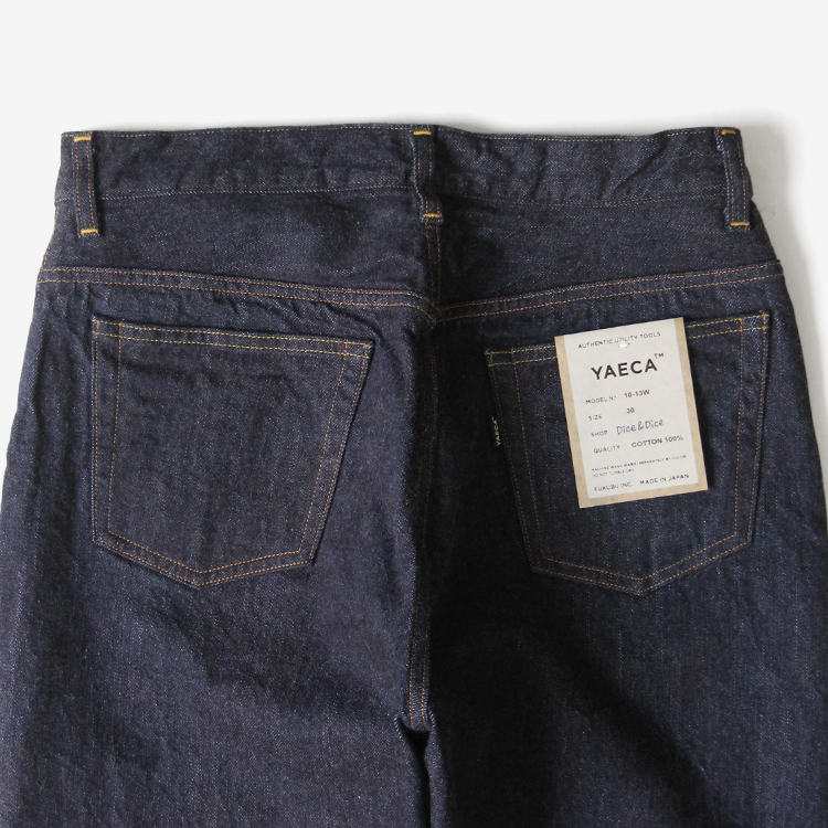 WIDE TAPERED DENIM(10-13W) | YAECA (MEN)(ヤエカ) | BOTTOMS(パンツ