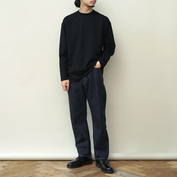 WIDE TAPERED DENIM(10-13W) | YAECA (MEN)(ヤエカ) | BOTTOMS(パンツ