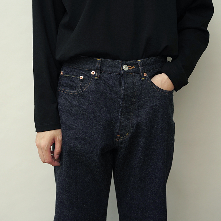 WIDE TAPERED DENIM(10-13W) | YAECA (MEN)(ヤエカ) | BOTTOMS(パンツ