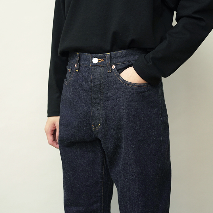 WIDE TAPERED DENIM(10-13W) | YAECA (MEN)(ヤエカ) | BOTTOMS(パンツ