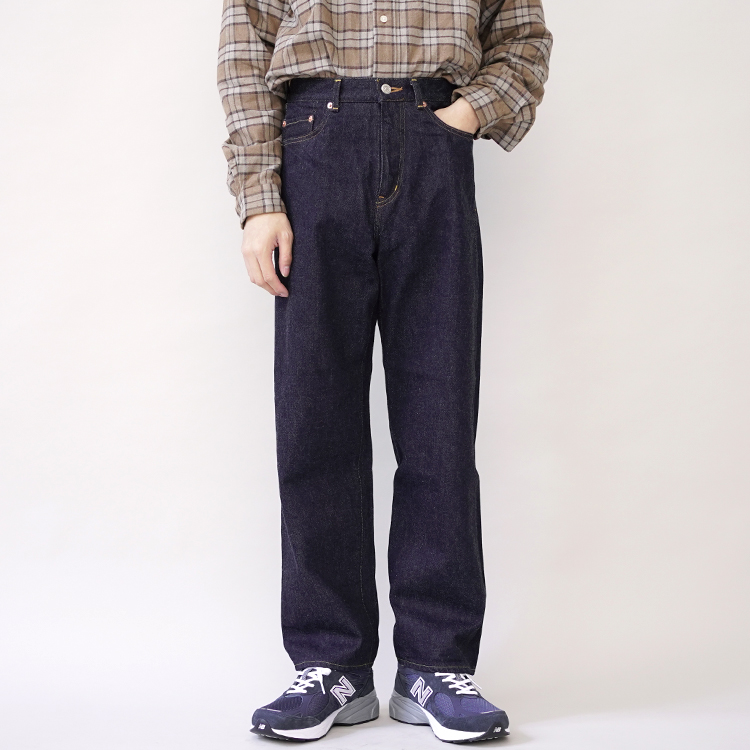 WIDE STRAIGHT DENIM(13-14W) | YAECA (MEN)(ヤエカ) | BOTTOMS(パンツ