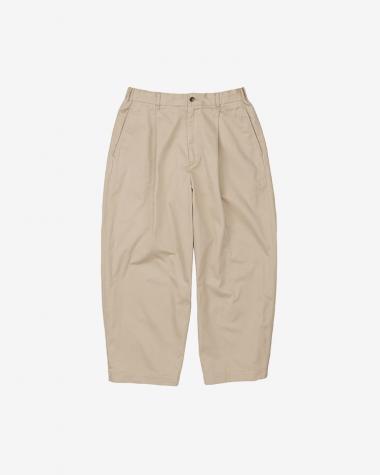 Westpoint Chino Wide Straight Trousers / BEIGE | Graphpaper (MEN