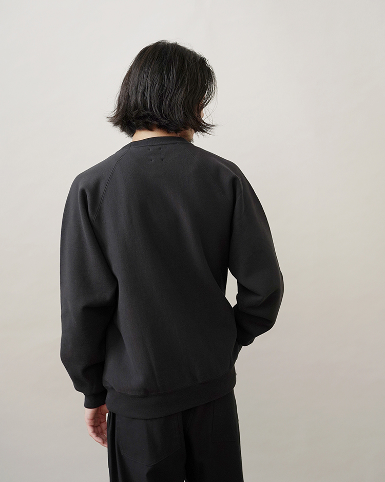 Jumberca Urake Crew Neck / BLACK | BATONER (MEN)(バトナー) | SWEAT