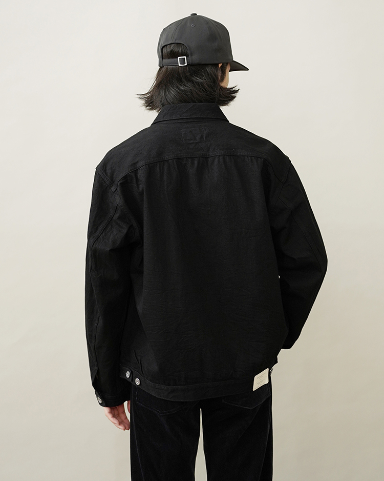 CLASSIC JEAN JACKET / BLACK | PHIGVEL(フィグベル) | OUTER WEAR 