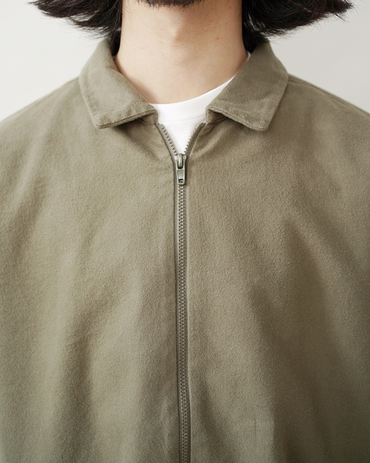 ZIP SHIRTS / OLIVE | YAECA (MEN)(ヤエカ) | OUTER WEAR | Dice&Dice