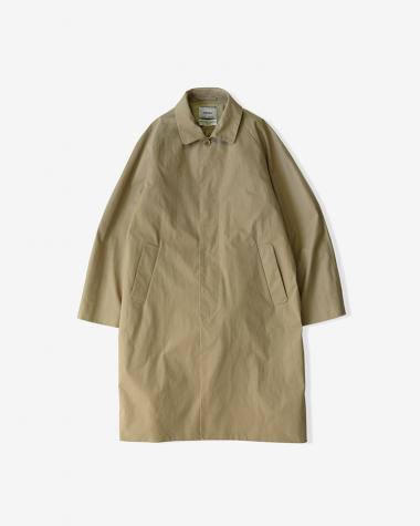 SOUTIEN COLLAR COAT - STANDARD / KHAKI | YAECA (MEN)(ヤエカ