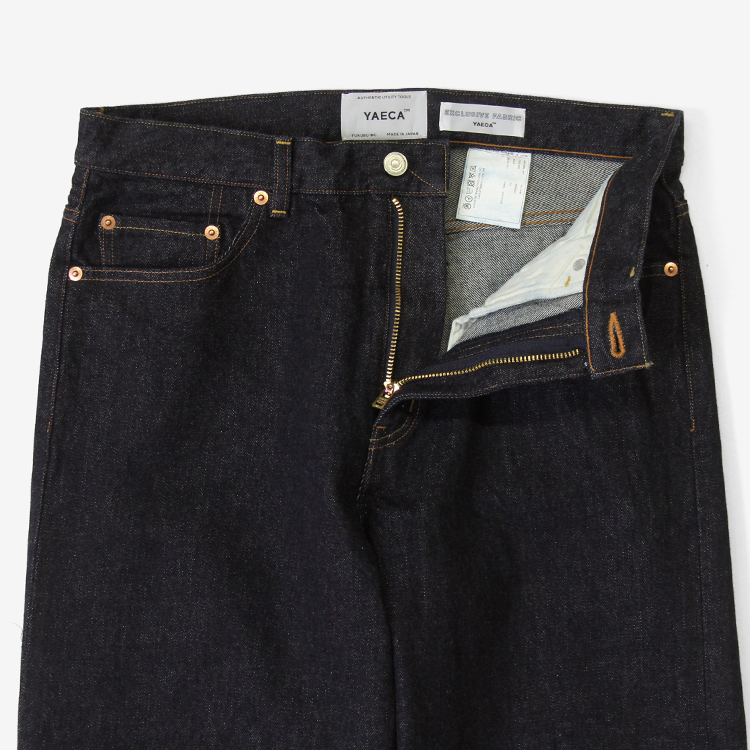 WIDE STRAIGHT DENIM(13-14W) | YAECA (MEN)(ヤエカ) | BOTTOMS