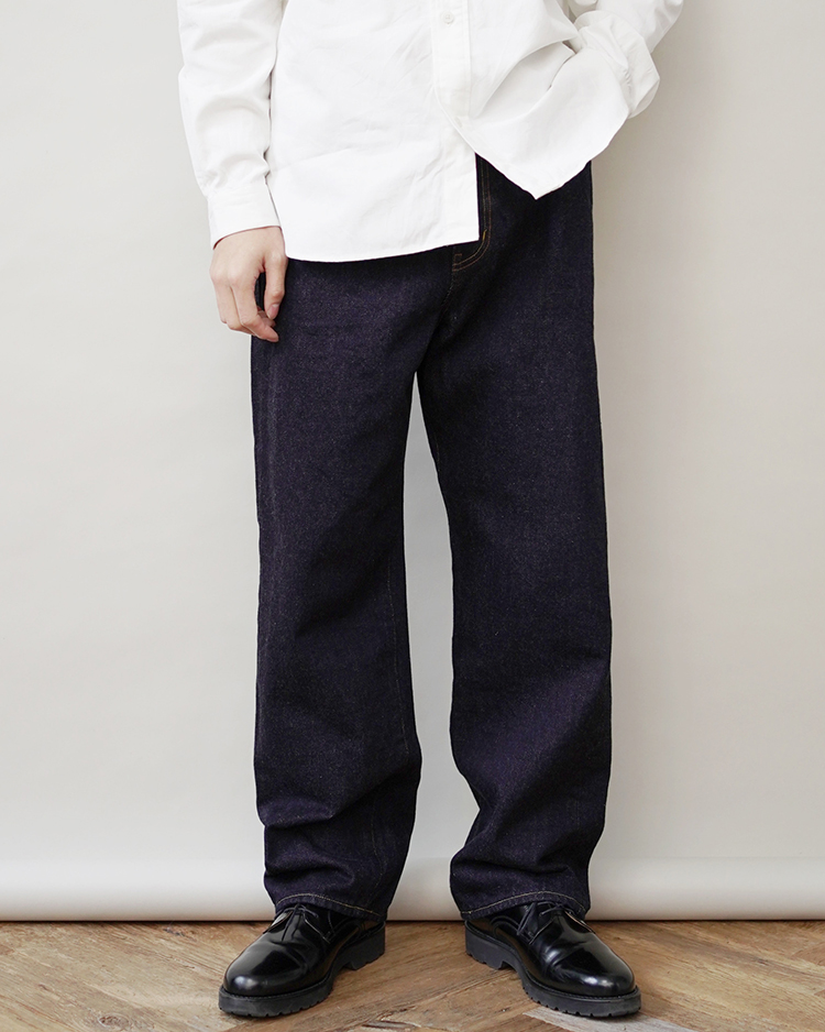 WIDE STRAIGHT DENIM(13-14W) | YAECA (MEN)(ヤエカ) | BOTTOMS