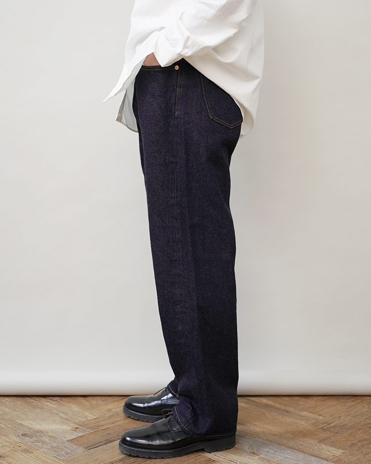 WIDE STRAIGHT DENIM(13-14W) | YAECA (MEN)(ヤエカ) | BOTTOMS