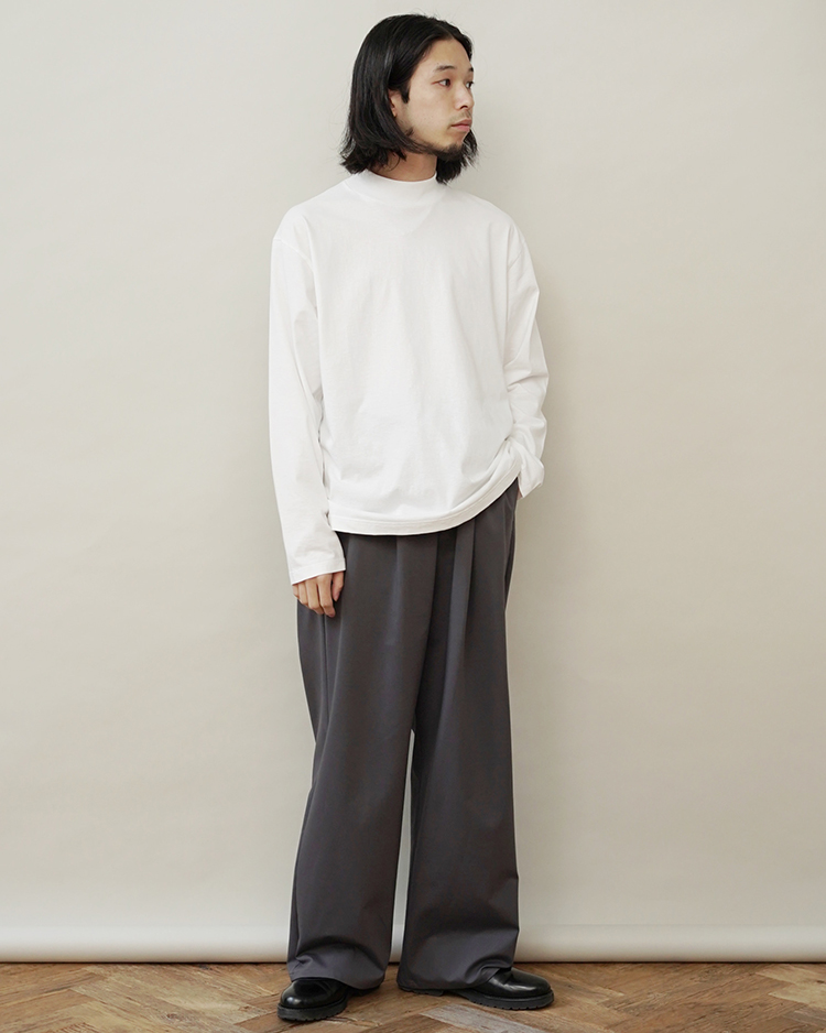 Compact Ponte Wide Chef Pants / C.GRAY | Graphpaper (MEN)(グラフ ...