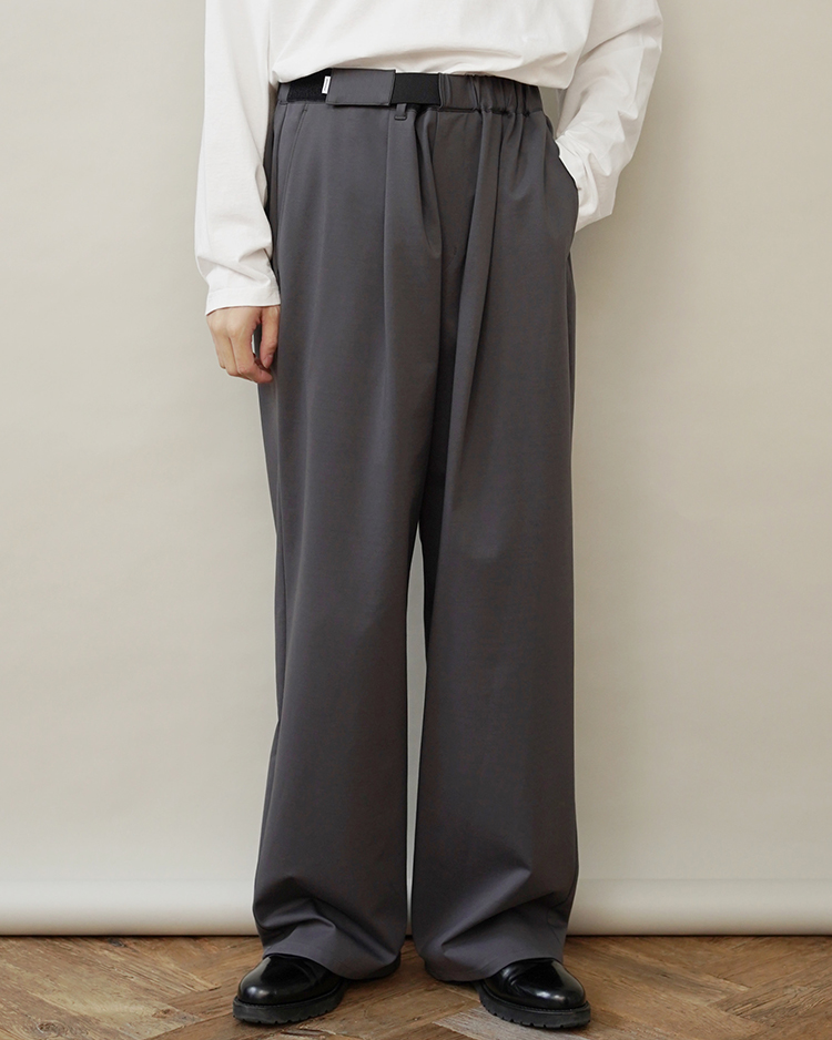Compact Ponte Wide Chef Pants / C.GRAY | Graphpaper (MEN)(グラフ 