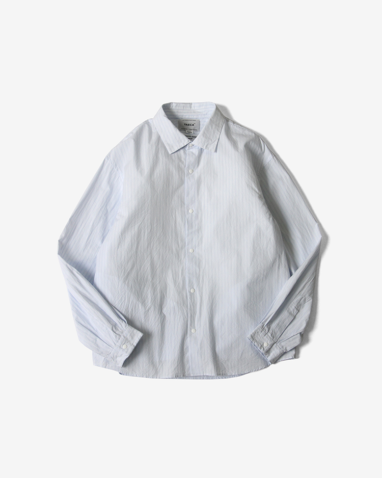 EXTRA WIDE - COMFORT SHIRT / SAX-ST | YAECA (MEN)(ヤエカ) | SHIRTS